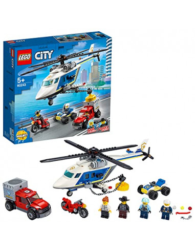 LEGO 60243 City Police L'Arrestation en Hélicoptère