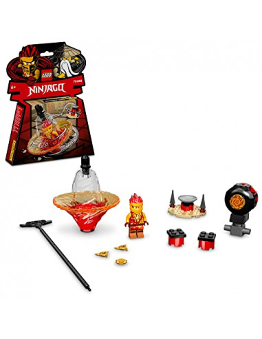 Lego 70688 Ninjago L’Entraînement Ninja Spinjitzu De Kai, Jouet Toupie, avec Minifigurine Kai, Idée Cadeau, pour Garçons