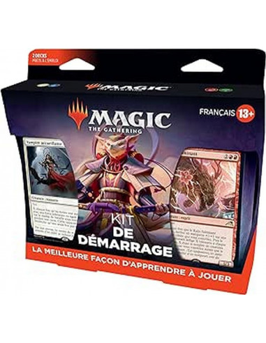 Magic The Gathering D05661010 Kit de Démarrage 2022, 2 Decks Prêts-à-Jouer, 2 Cartes Contenant Un Code de MTG Arena