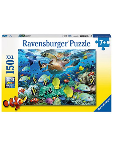 Ravensburger - Puzzle Enfant - Puzzle 150 p XXL - Le paradis sous l'eau - 10009