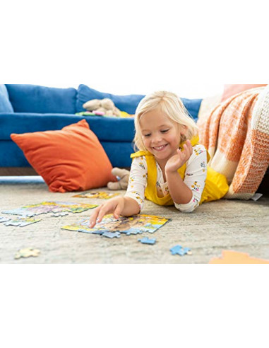 Puzzle 100 pièces XXL - L'étagère du collectionneur - Disney
