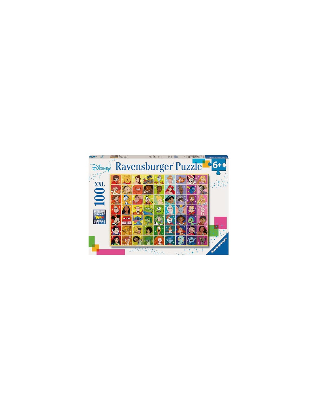 La palette de couleurs Disney - Puzzle 100 pièces XXL