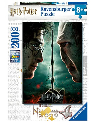 Ravensburger - Puzzle Enfant - Puzzle 200 p XXL - Harry Potter vs Voldemort - Dès 8 ans - 12870