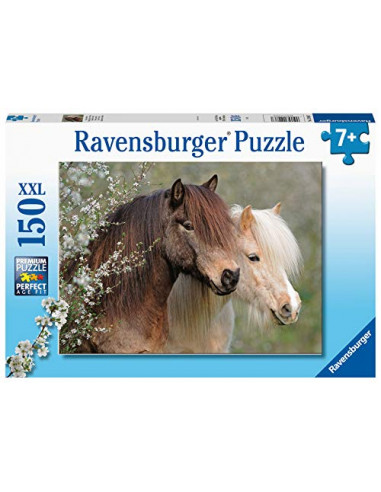 Ravensburger- Puzzle 150 pièces XXL-Magnifiques Chevaux Enfant, 4005556129867
