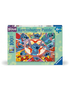 Puzzle 100 pièces XXL - Stitch - Disney