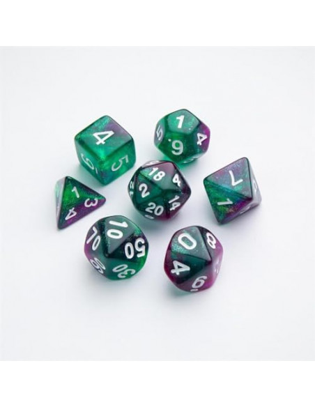 Set De 7 Dés Jdr   Galaxy Series : Aurora