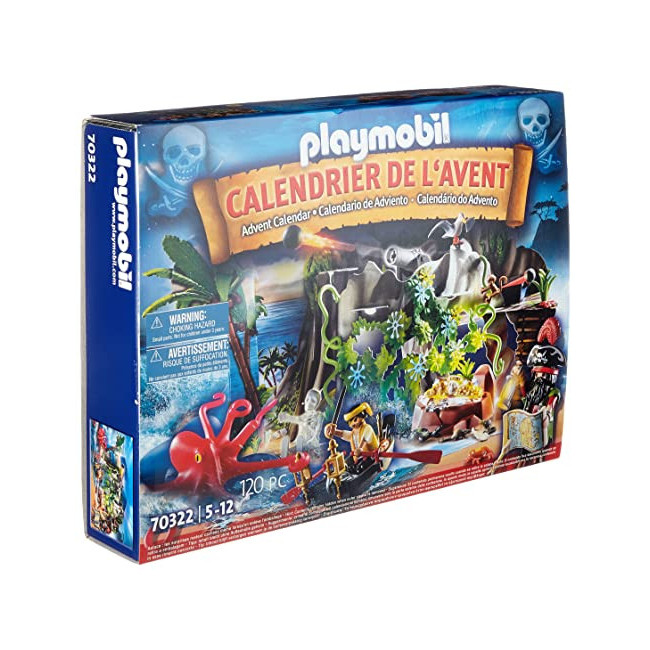 Playmobil - Calendrier de l'Avent Pirates - 70322