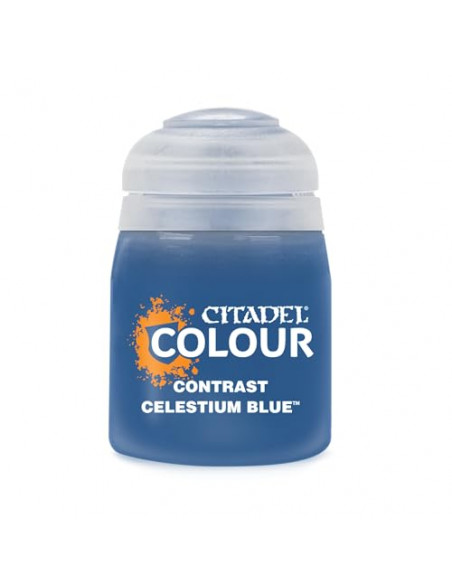 Games Workshop Citadel Pot De Peinture   Contrast Celestium Blue (18ml)