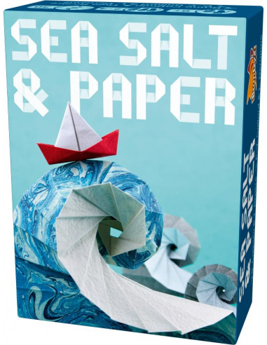 Asmodee   Bombyx   Sea Salt & Paper   Jeu De Société Captivant Pour Enfants Dès 8 Ans   Jeu De Cartes   Pour Les