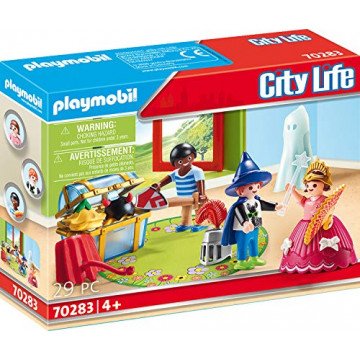 Playmobil Enfants et Malle de déguisements Multicolor 70283