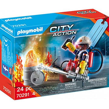 Playmobil 70291- Set cadeau pompier
