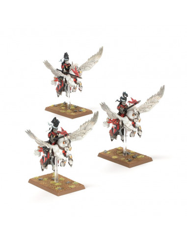 Chevaliers Pégases - 3 figurines - Warhammer The Old World