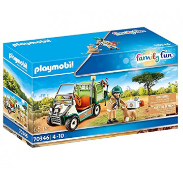 Playmobil 70346 - Vétérinaire et véhicule Tout Terrain