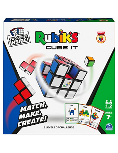 Rubik's Cube It   Jeu De Casse Tête 3d Adulte Et Enfant Rubik’s Cube Magique   Jeu De Rapidité   Reconstruire Un Cube