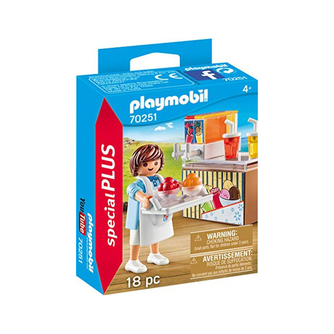 Playmobil Vendeur de sorbets Multicolor 70251