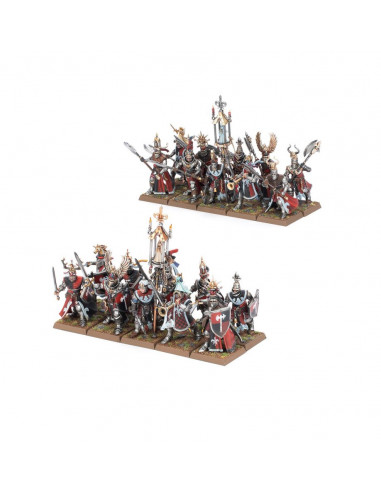 Chevaliers du Royaume à Pied - 20 figurines - Warhammer The Old World