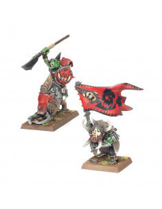 Chefs Orques - 2 figurines - Warhammer The Old World