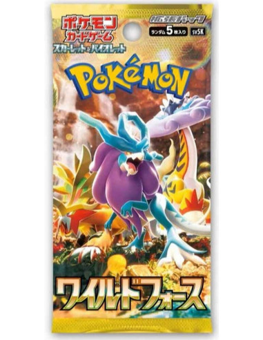 Pokémon Jeu De Cartes Wild Force Booster Pack (5 Cartes Par Paquet)