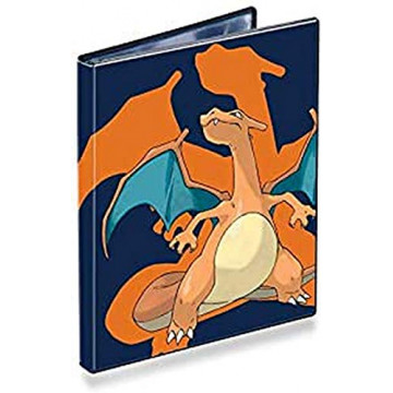 Pokémon Portfolio Dracaufeu 80 Jeu de Cartes à Collectionner-Accessoire de Rangement, 15314