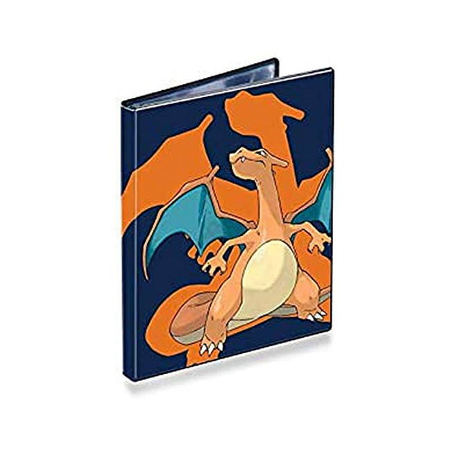 Pokémon Portfolio Dracaufeu 80 Jeu de Cartes à Collectionner-Accessoire de Rangement, 15314