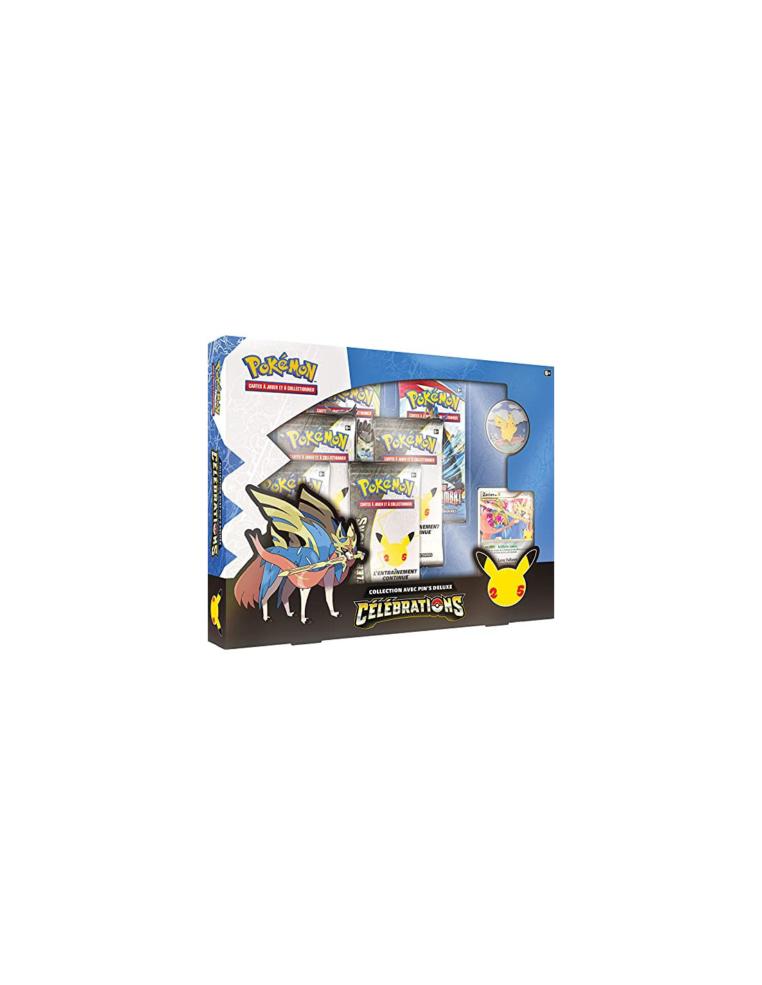 Pokemon - Pokémon - Coffret Pins 25ème anniversaire - Jeu de
