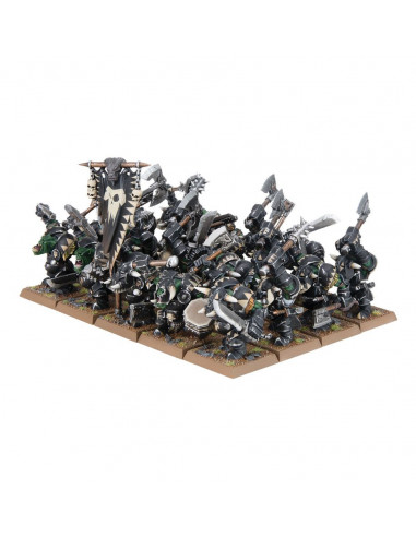 Bande d'Orques Noirs - 40 figurines - Warhammer The Old World