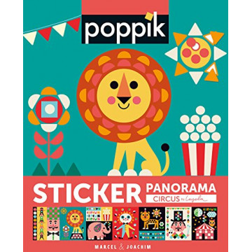 Poppik - 750 Sticker + 1 Poster - Cirque
