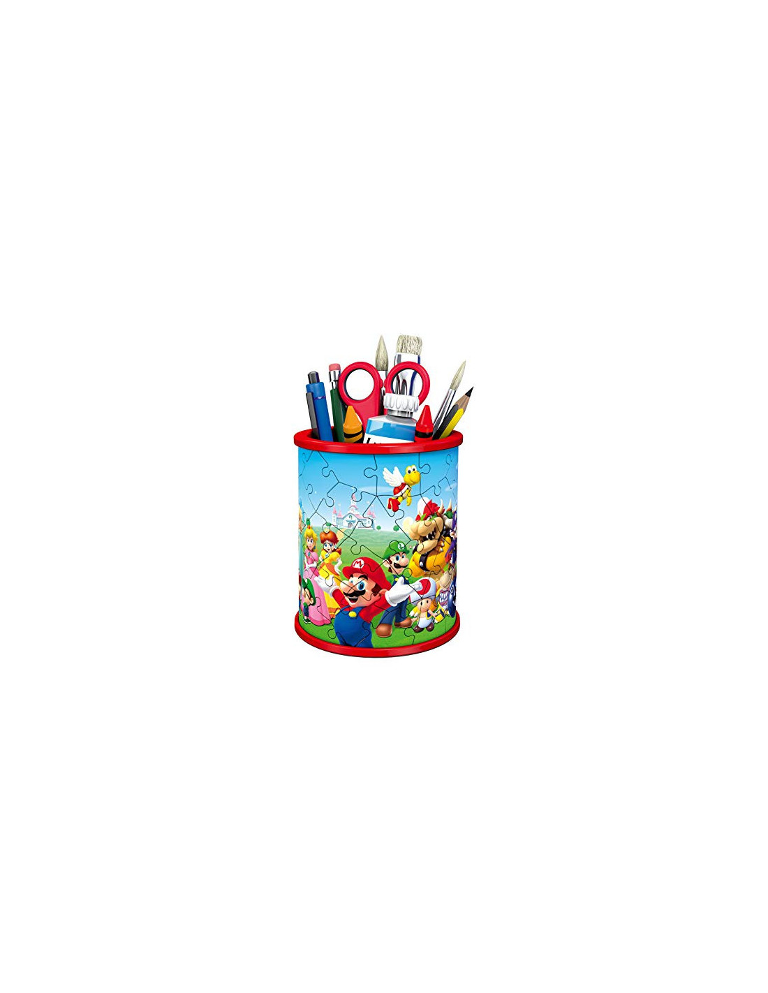 Puzzle 3D - Pot à crayons super Mario - 54 pièces