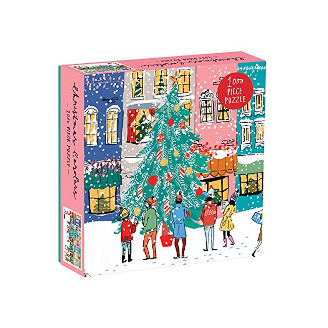 Christmas Carolers Square Boxed Puzzle: 1000 Piece