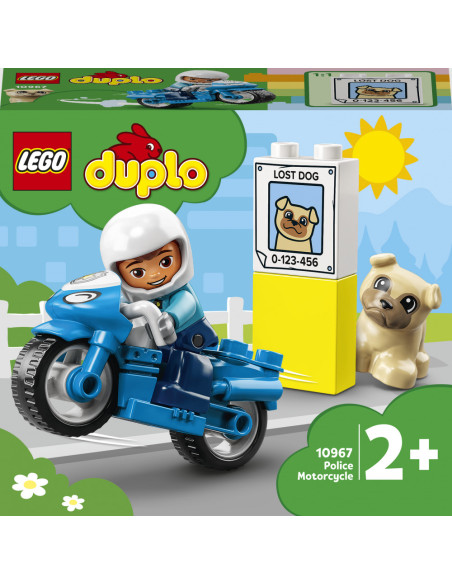 LEGO DUPLO 10967 - La moto de police