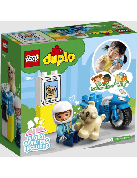 LEGO DUPLO 10967 - La moto de police
