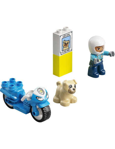 LEGO DUPLO 10967 - La moto de police