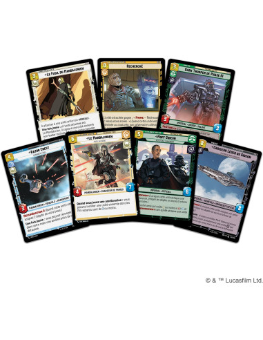Asmodee   Ffg   Star Wars: Unlimited Ombres De La Galaxie   Kit De Démarrage 2 Joueurs   Jeu De Cartes à Collectionner   
