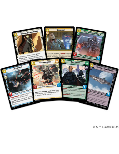 Asmodee   Ffg   Star Wars: Unlimited Ombres De La Galaxie   Kit De Démarrage 2 Joueurs   Jeu De Cartes à Collectionner   
