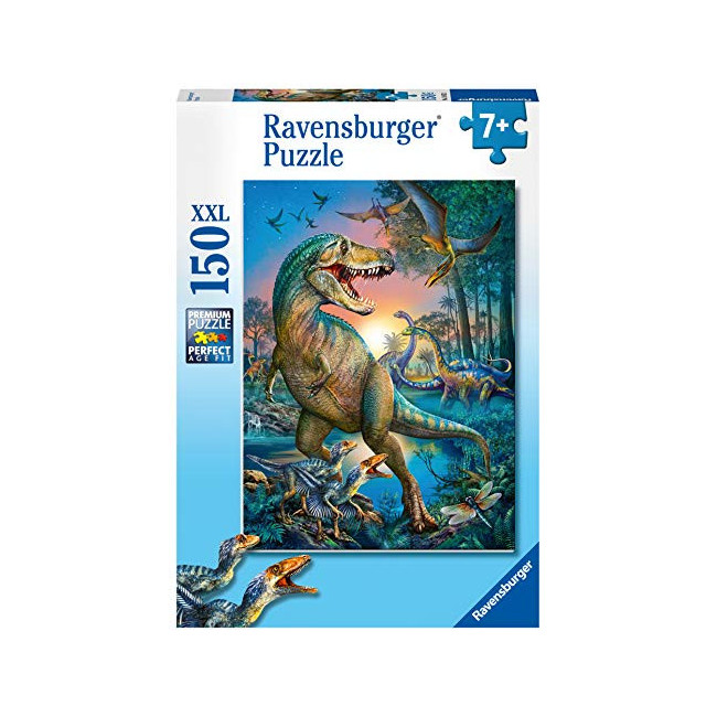 Ravensburger- Puzzle 150 pièces XXL Le Dinosaure géant Enfant, 4005556100521, Néant