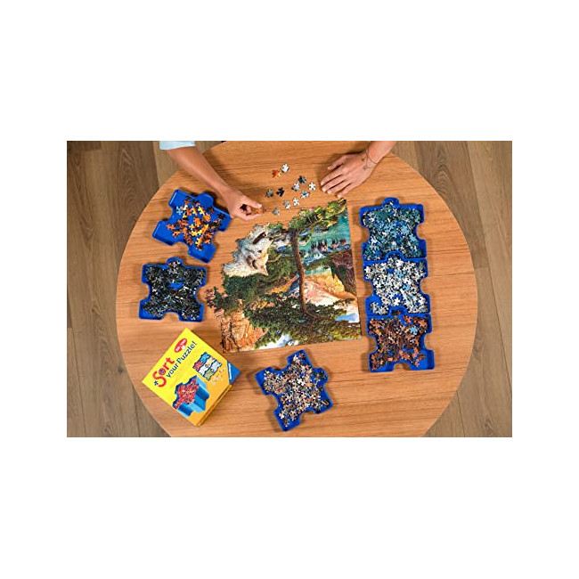 Ravensburger - Accessoire pour puzzles enfants et adultes - Tapis de puzzle  antiglisse - Pour les puzzles jusqu'au 1500 pièces - Réalisez, Rangez