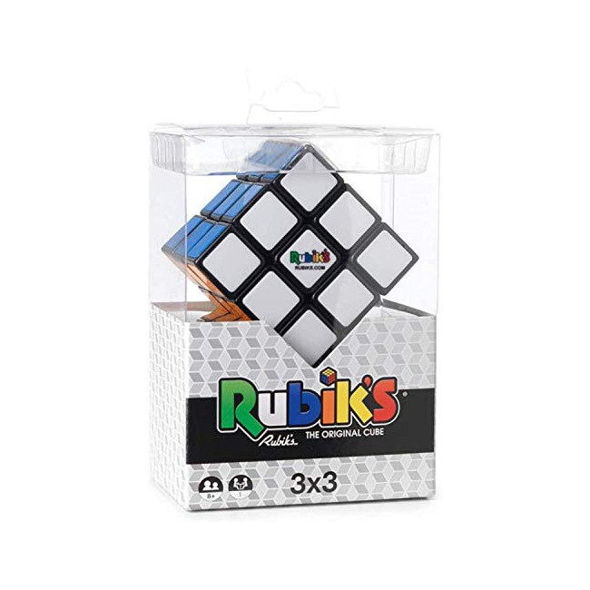 Rubik’s Cube | Le puzzle 3x3 original de correspondance de couleurs, un cube classique de résolution de problème, avec son...