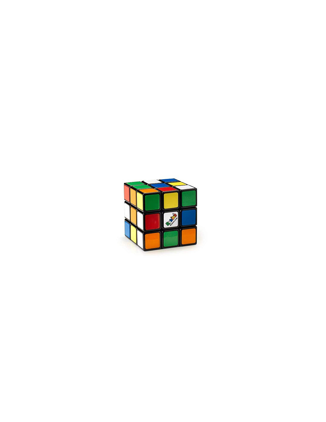 Rubik's Cube, Le Puzzle 3 x 3 Original de Correspondance de Couleurs, Un  Cube Classique de résolution de problème, avec Son Guide de Poche 0731 :  : Jeux et Jouets