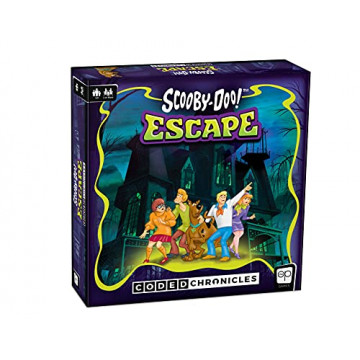 USAopoly Scooby-Doo : Escape from The Haunted Mansion - Jeu de société - Jeu Escape Game - Jeu pour Toute la Famille USA001SC