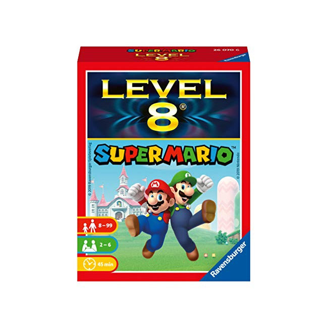 Ravensburger - Level 8 Super Mario - Jeu de cartes - A partir de 8 ans, 26070