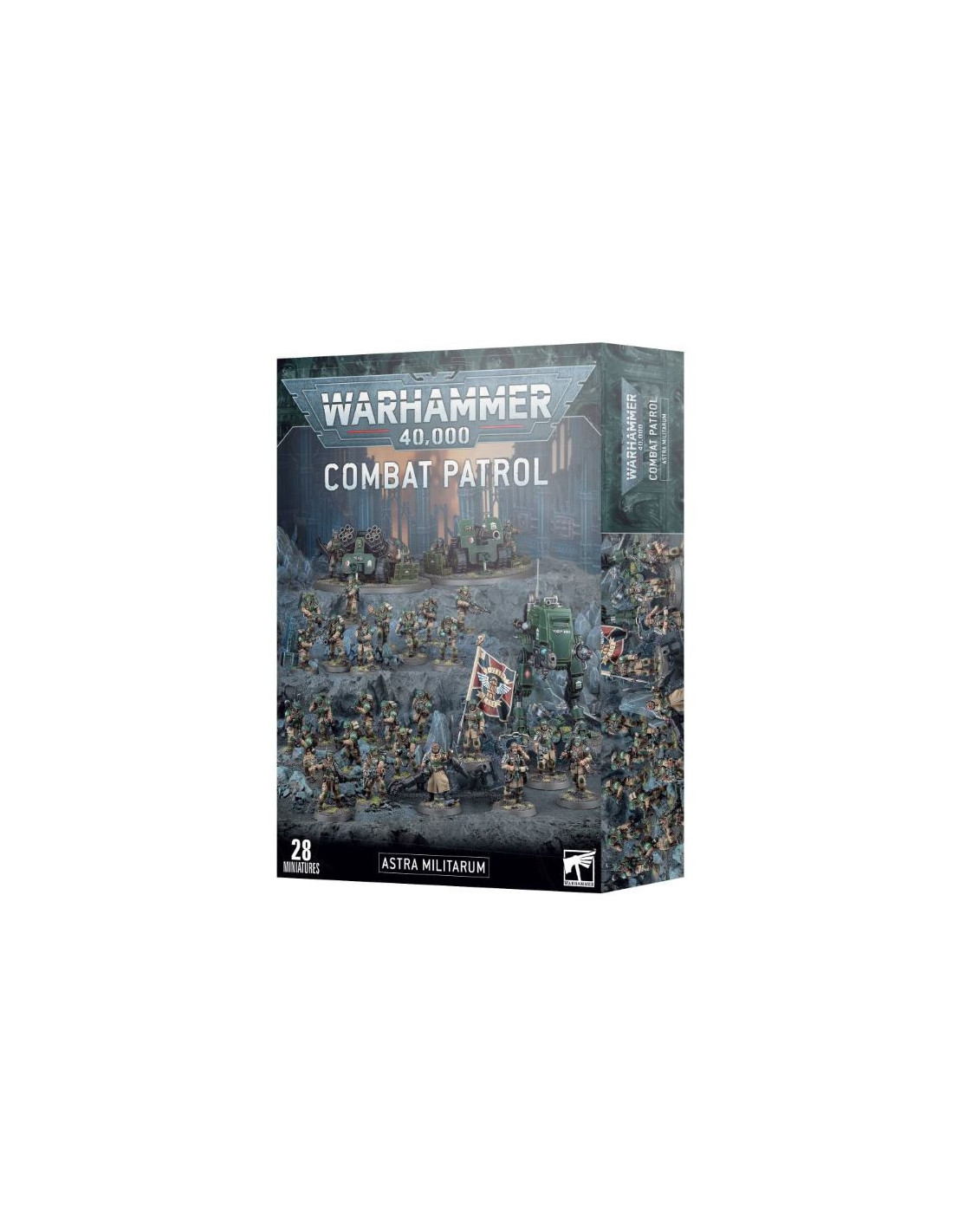 Warhammer 40k – Astra Militarum Cadia Command Squad – Figuren-Set Für Tabletop-Fans