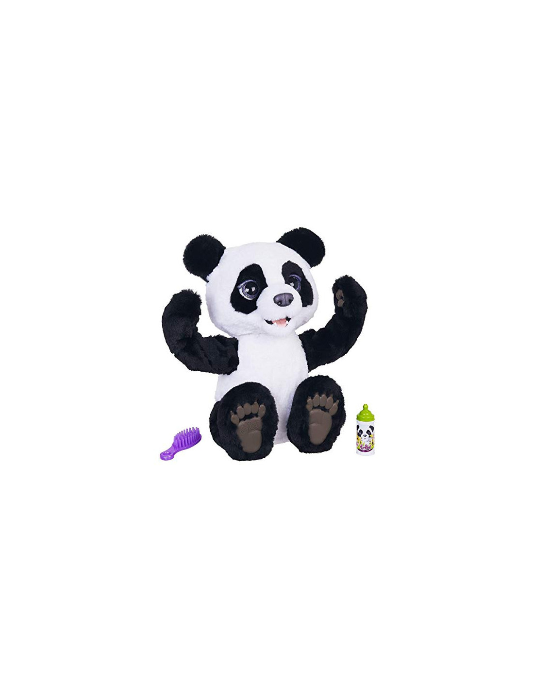 FurReal Friends - Peluche Interactive Cubby - Plum, le Panda