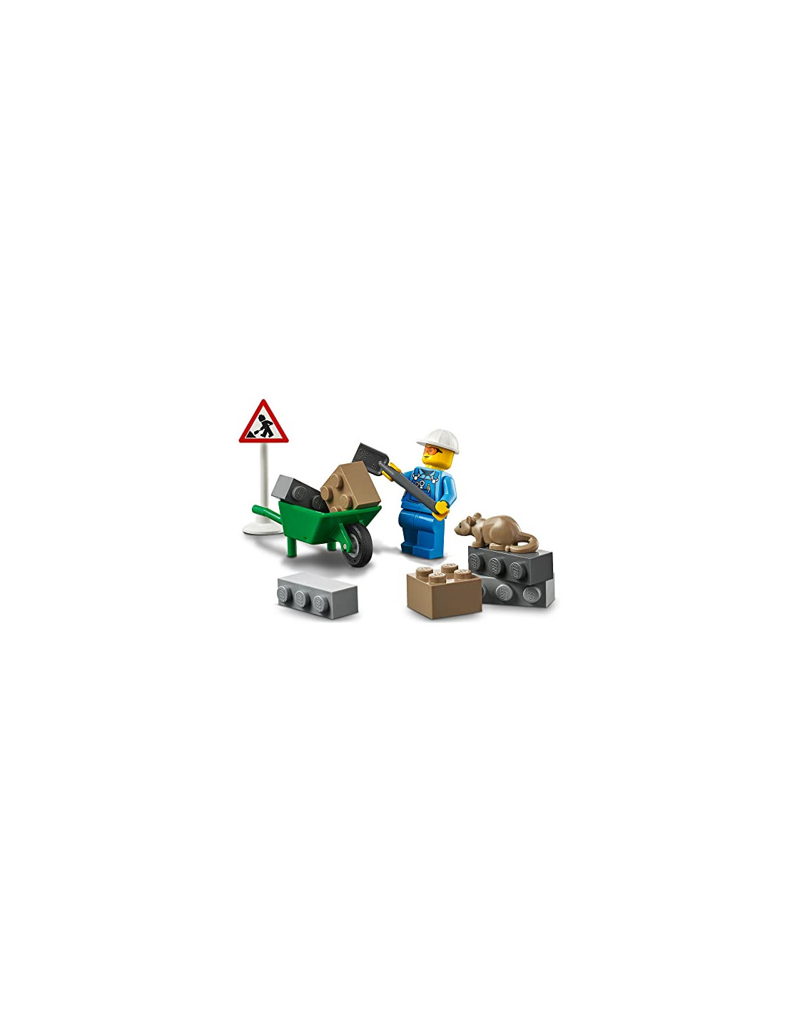Minifigure LEGO® City - Le pompier moderne 2 - Super Briques