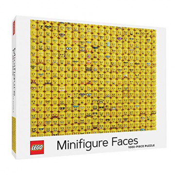 Lego Minifigure Faces Puzzle 1000 piece