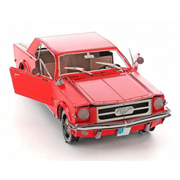 Metal Earth - Ford 1965 Mustang (rouge) - Kit de construction
