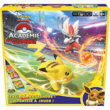 Pokemon | Coffret Académie de Combat (Edition 2022) | Cartes à Jouet et à Collectionner | Age : 6+ | 2 Joueurs | Temps de...