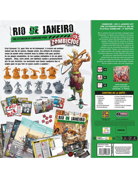 Rio Z Janeiro (Ext) - Zombicide 