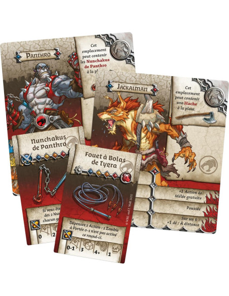 Thundercats Pack #2 - Zombicide Black Plague 