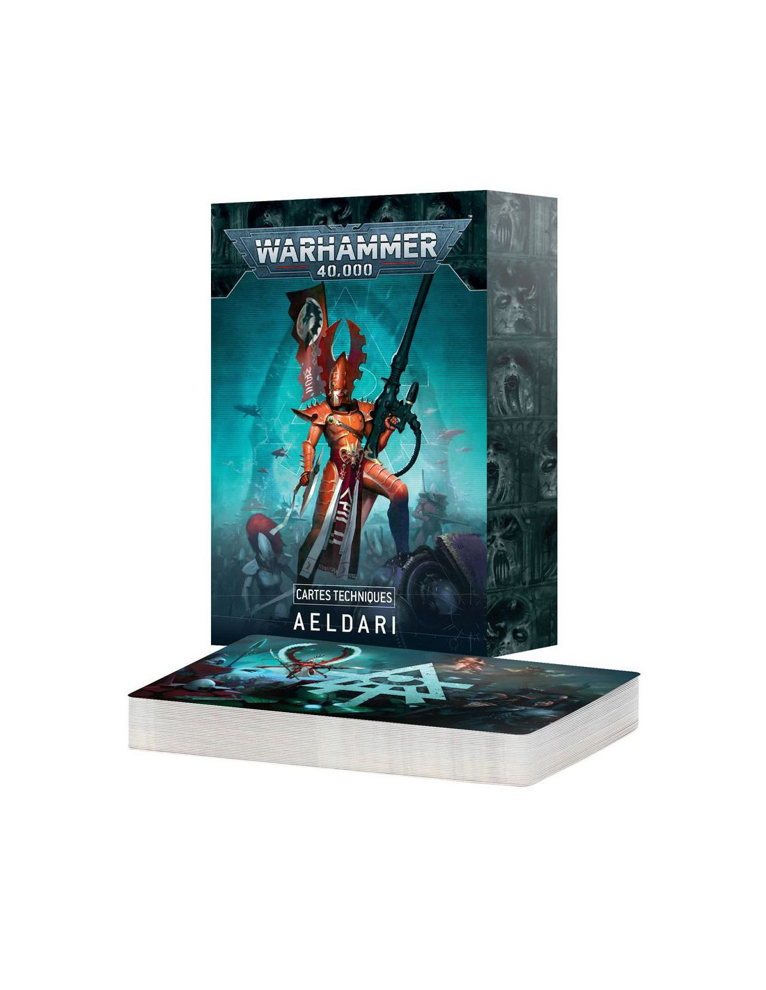 Warhammer 40,000 - Datacards V.9 Aeldari (version Française) - Cartes De Référence Pour L'armée Aeldari (Eldars)