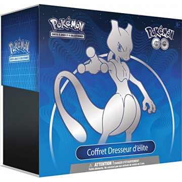 Pokémon GO01 : Coffret Mewtow Dresseur d'Élite |Cartes à Collectionner | A partir de 6 Ans, POKGOELI01